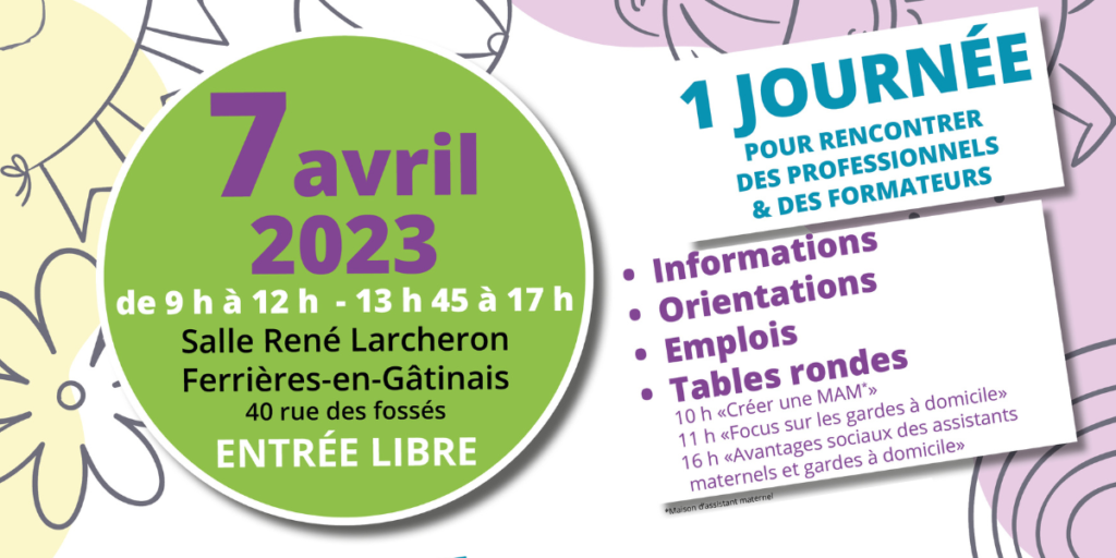 Salon des métiers Petite Enfance, Enfance et Jeunesse